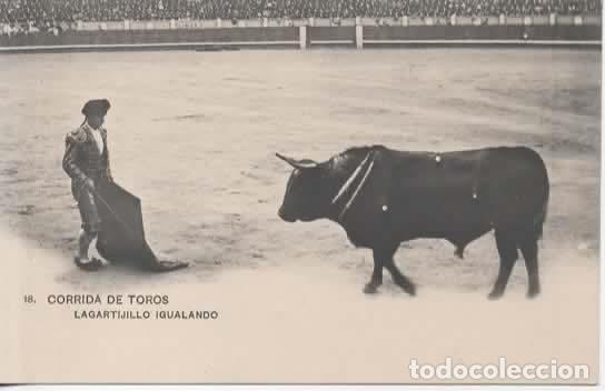 Postales: TOROS TOREROS SIN ESCRIBIR LAGARTIJILLO