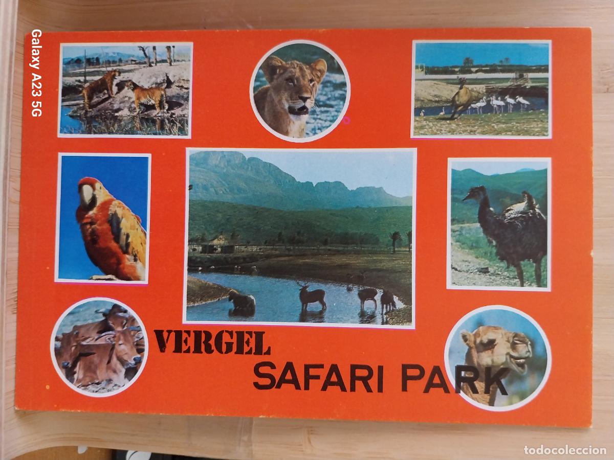 Postales: SAFARI PARK VERGEL COSTABLANCA ED FERRANDO A&Ntilde;O 1979 SC ORIGINAL