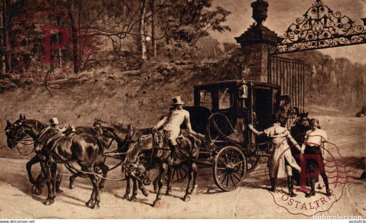 Postales: CARRIAGE CARRUAJE CHARIOT WAGEN Bryan Goodman Collection