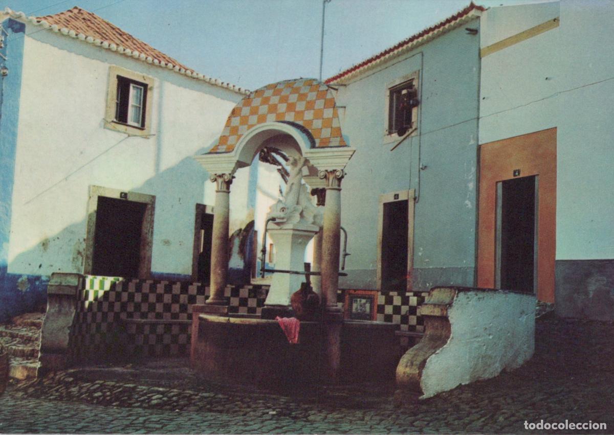Postales: Portugal Ericeira Fonte Dos Golfinhos Dolphin Fountain Unposted *YAM419