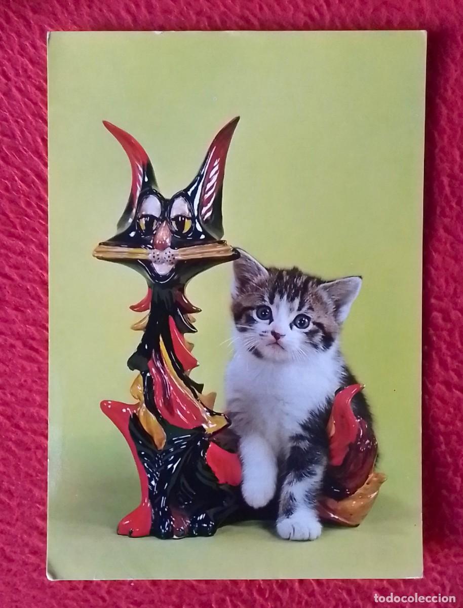 Postales: ANTIGUA POSTAL POST CARD C. Y Z. 6682 CARTE POSTALE POSTKARTE GATO CHAT CAT KATZE CON FIGURA...VER