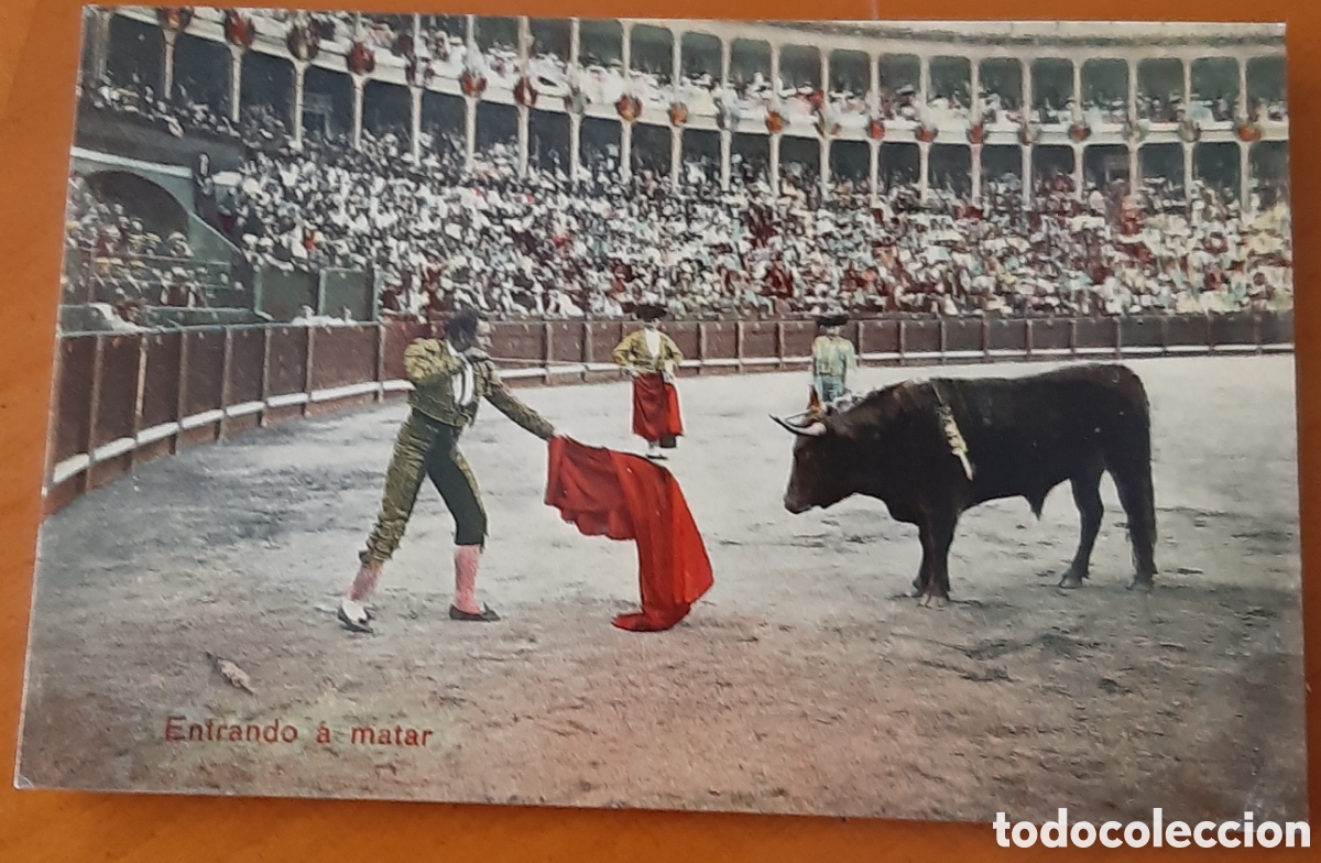 Postales: Postal toros. Entrando a matar. Sin escribir. R10205