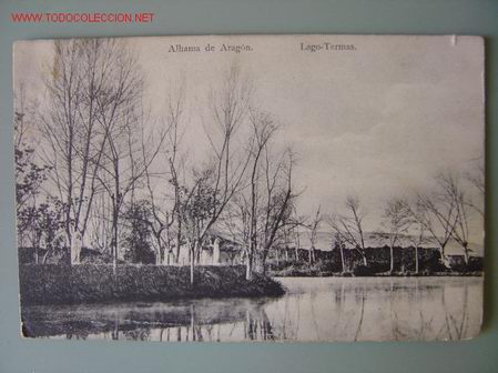 Postales: ALHAMA DE ARAGON LAGO TERMAS - Foto 1