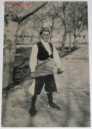 Postales: ANTIGUA    POSTAL  DE ZARAGOZA - BATURRO - Foto 1