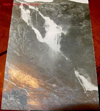 Postcards: ANTIGUA POSTAL DEL BALNEARIO DE PANTICOSA (HUESCA) - CASCADA DEL FRAILE