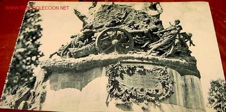 Postales: ANTIGUA POSTAL DE ZARAGOZA - MONUMENTO A LOS SITIOS - Foto 1