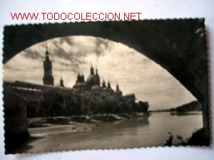 Postales: POSTAL ANTIGUA de ZARAGOZA - Foto 1