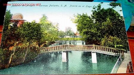 Postales: ANTIGUA POSTAL COLOREADA DE ALHAMA DE ARAGON