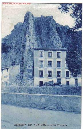 Postcards: ALHAMA DE ARAGON