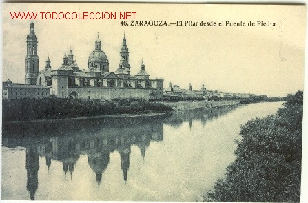 Postales: Postal de Zaragoza - Foto 1