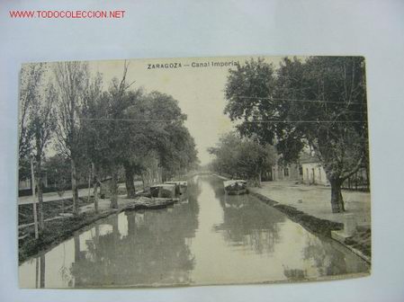 Postales: ZARAGOZA CANAL IMPERIAL - Foto 1