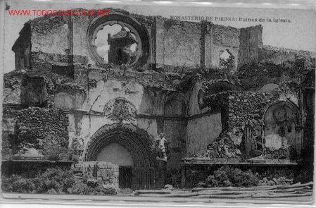 Postales: 7-a148. Monasterio de Piedra. Ruinas - Foto 1