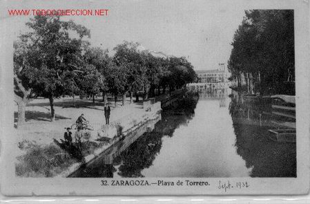 Postales: 7-a149. Zaragoza. Playa del Torrero - Foto 1