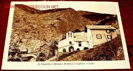 Postales: ANTIGUA POSTAL ORIGINAL DE LA REPUBLICA DE ANDORRA - Foto 1