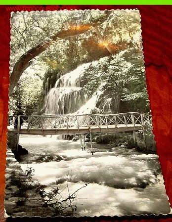 Postkarten: ANTIGUA POSTAL DEL MONASTERIO DE PIEDRA - CASCADA IRIS - SICILIA