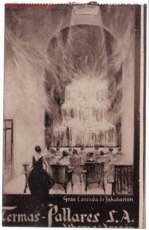 Postales: TERMAS DE PALLARES , ALHAMA DE ARAGON - Foto 1