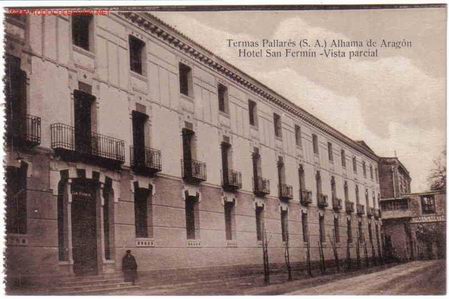 Postcards: TERMAS DE PALLARES , ALHAMA DE ARAGON