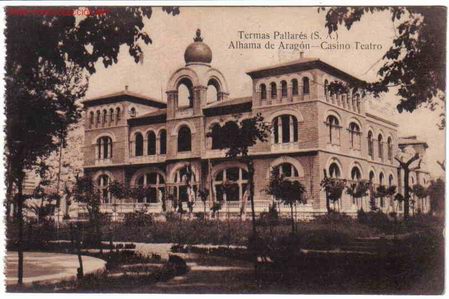 Postcards: TERMAS DE PALLARES , ALHAMA DE ARAGON