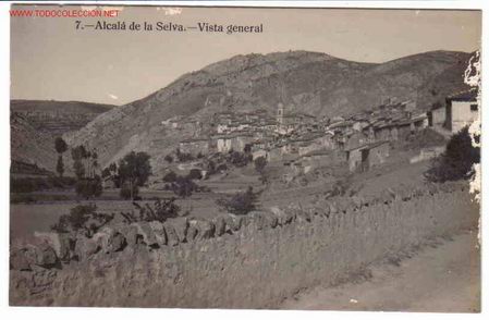 Postales: ALCALA DE LA SELVA , TERUEL - Foto 1