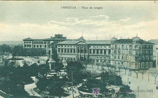 Postales: ZARAGOZA. PLAZA DE ARAG&Oacute;N. - Foto 1