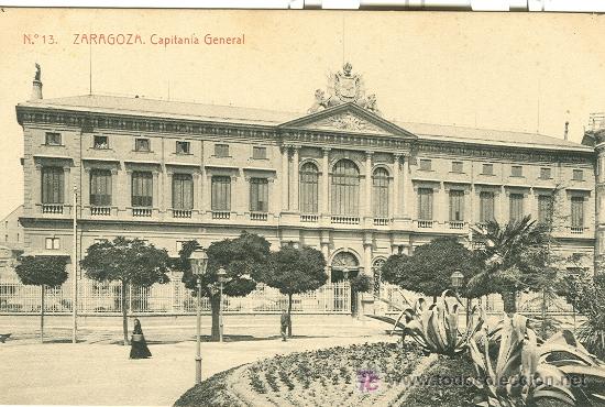Postales: ZARAGOZA. CAPITANIA GENERAL. - Foto 1