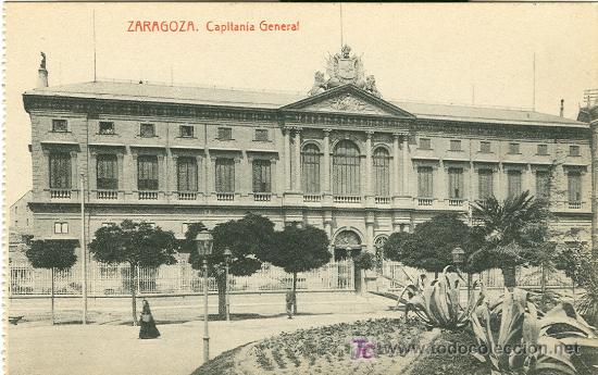 Postales: ZARAGOZA. CAPITANIA GENERAL. - Foto 1