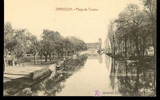 Postales: TARJETA POSTAL DE ZARAGOZA, -PLAYA DE TORRERO - Foto 1