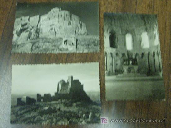 Postales: LOTE DE 3 POSTALES DEL CASTILLO DE LOARRE. HUESCA - Foto 1