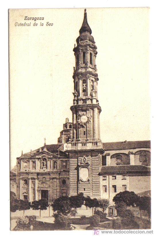 Postais: Zaragoza - Catedral de la Seo