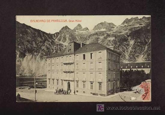 Postales: Postal de PANTICOSA (Huesca): Gran Hotel (Thomas) - Foto 1