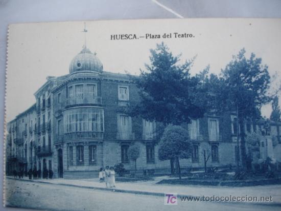 Postales: HUESCA,PLAZA DEL TEATRO - Foto 1
