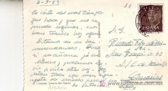 Postales: reverso postal - Foto 2