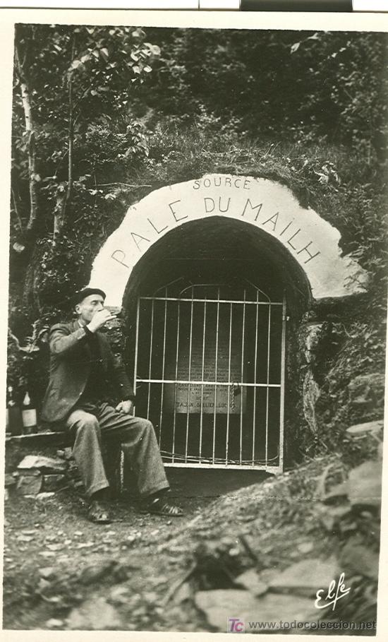 Postales: PIRINEOS. BENASQUE-LUCHON.  FUENTE PALE DU MAILH.
