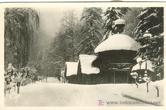 Postales: BENASQUE-LUCHON. INVIERNO. - Foto 1