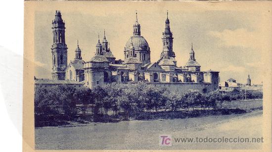 Postales: ZARAGOZA - TEMPLO DEL PILAR - Foto 1