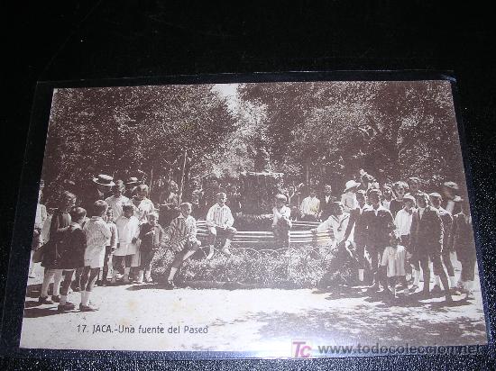 Postales: 17 - JACA, UNA FUENTE DEL PASEO, - Foto 1