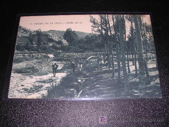 Postales: 11 VIRGEN DE LA VEGA, DETALLE DEL RIO