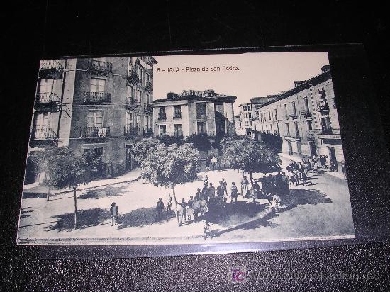 Postales: 8 JACA, PLAZA DE SAN PEDRO - Foto 1