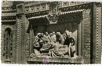 Postales: TERUEL,   ESCALINATA, RELIEVE DE LOS AMANTES,                P14396 - Foto 1