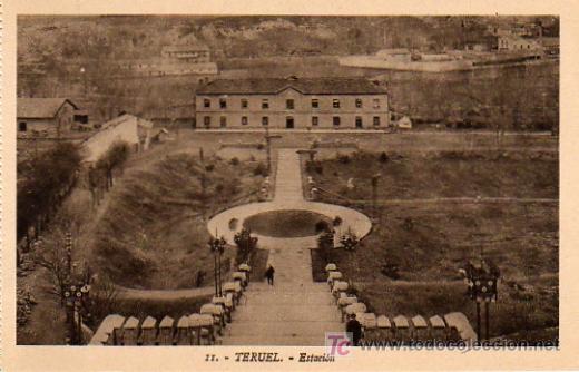 Postales: TERUEL - ESTACION - Foto 1