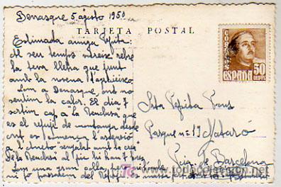 Postales: BENASQUE. LA MALADETA. (ED. ARRIBAS) - Foto 2
