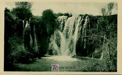 Postales: ALHAMA DE ARAG&Oacute;N. CASCADA DEL VADO. - Foto 1