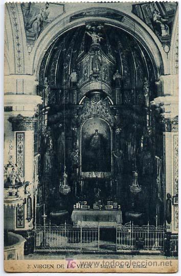 Postales: VIRGEN DE LA VEGA, TERUEL, INTERIOR DE LA ERMITA,                      P15899 - Foto 1