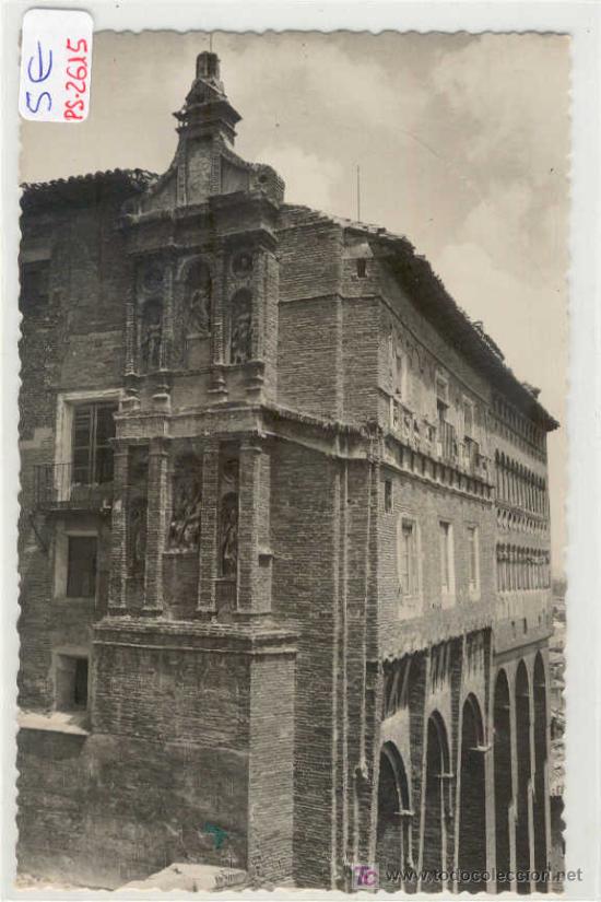 Postales: (PS-2615)POSTAL DE TARAZONA(ZARAGOZA)- PALACIO EPISCOPAL