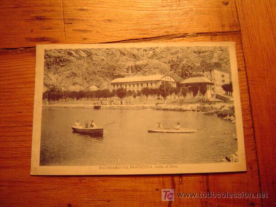 Postales: Postal Balneario Panticosa desde el Ib&oacute;n