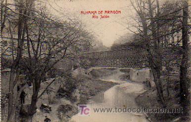 Postales: ALHAMA DE ARAG&Oacute;N. R&Iacute;O NAL&Oacute;N. - Foto 1