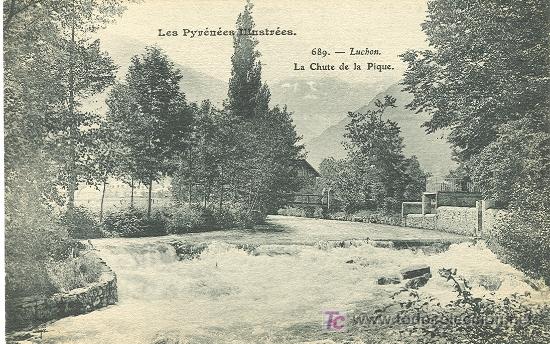 Postales: BENASQUE-LUCHON. LA PIQUE.
