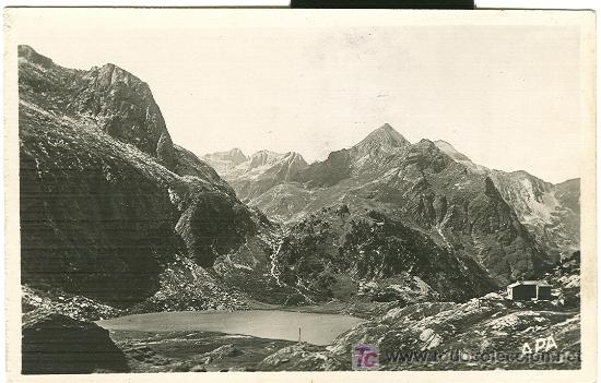Postales: BENASQUE-LUCHON. LAGOS DE ESPINGO.