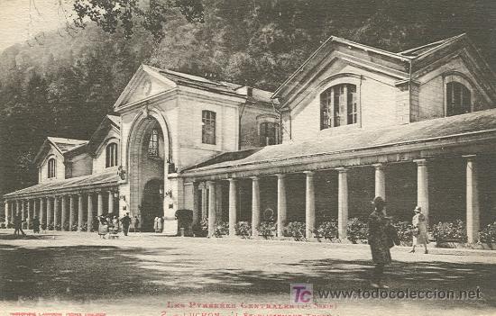Postales: BENASQUE-LUCHON. EL BALNEARIO.