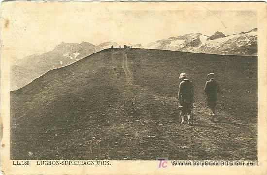 Postales: BENASQUE-LUCHON. SUPERBAGN&Egrave;RES.A&Ntilde;O 1.938.